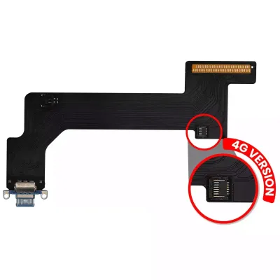 Шлейф зарядки для iPad 10 (2022) (Cellular) (Aftermarket Plus) (синій)