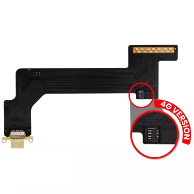 Шлейф зарядки для iPad 10 (2022) (Cellular) (Aftermarket Plus) (жовтий)