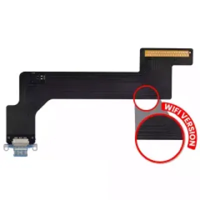 Шлейф зарядки для iPad 10 (2022) (WiFi Only) (Aftermarket Plus) (синій)