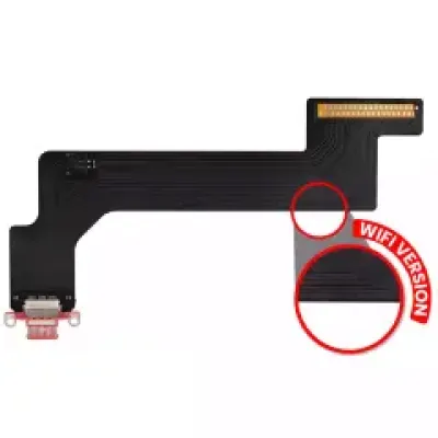 Шлейф зарядки для iPad 10 (2022) (WiFi Only) (Aftermarket Plus) (рожевий)