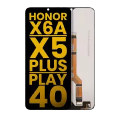 Дисплейний модуль (LCD) без рамки для Honor X6A / X5 Plus / Play 40 / X5b / X5b Plus (Refurbished) (всі кольори)