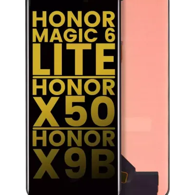 OLED Assembly Without Frame For Honor Magic6 Lite / X50 / X50 Pro / X50 GT / X9b (Refurbished) (All Colors)