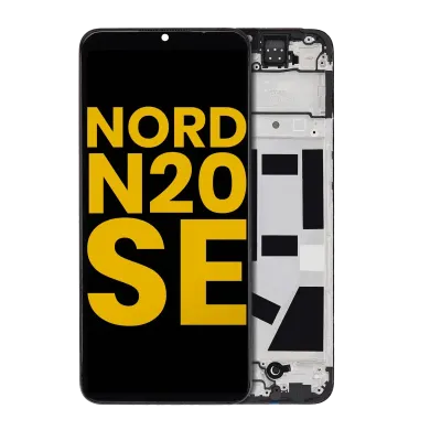 Дисплейний модуль (LCD) з рамкою для OnePlus Nord N20 SE (Refurbished) (всі кольори)