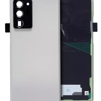 Задня кришка зі скло камери для Samsung Galaxy Note 20 Ultra (Service Pack) (Mystic White)