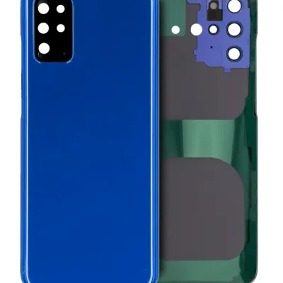 Задня кришка зі скло камери для Samsung Galaxy S20 Plus (Service Pack) (Aura Blue)