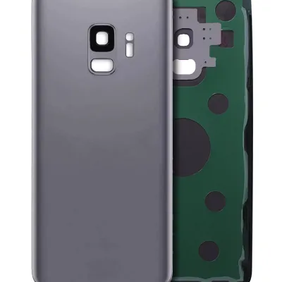 Задня кришка зі скло камери для Samsung Galaxy S9 (Service Pack) (Midnight Black)