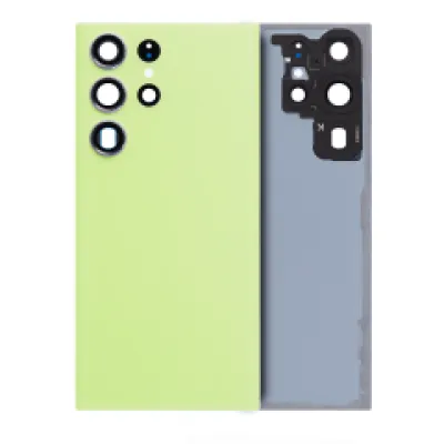 Задня кришка зі скло камери для Samsung Galaxy S23 Ultra 5G (No Logo) (Aftermarket Plus) (Lime)
