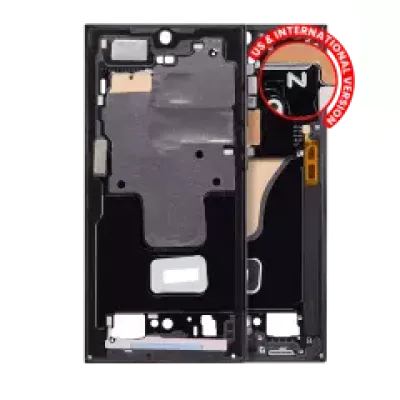 Рамка для Samsung Galaxy S23 Ultra 5G (US & International Version) (Phantom Black)