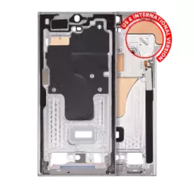 Рамка для Samsung Galaxy S23 Ultra 5G (US & International Version) (Sky Blue / Lime)
