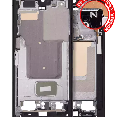 Рамка для Samsung Galaxy S24 Ultra 5G (US & International Version) (Titanium Black)