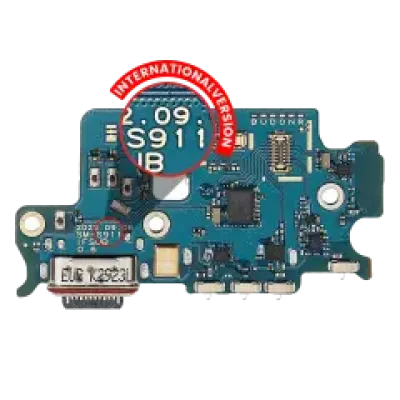 Плата зарядки з читачем SIM для Samsung Galaxy S23 5G (S911B) (International Version) (Premium)