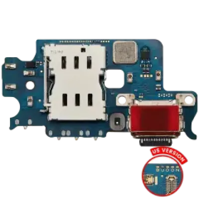 Плата зарядки з читачем SIM для Samsung Galaxy S23 5G (S911U) (US Version) (Premium)