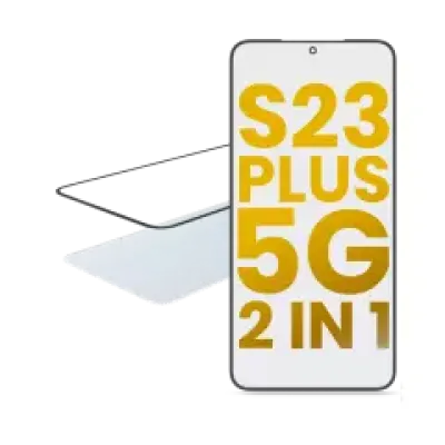 Скло екрана з OCA для Samsung Galaxy S23 Plus 5G (2 in 1)