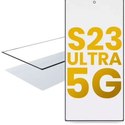 Скло екрана з OCA для Samsung Galaxy S23 Ultra 5G (2 in 1)