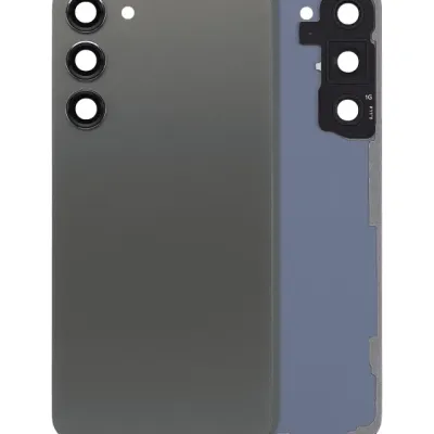 Заднє скло зі склом камери для Samsung Galaxy S23 Plus 5G (без логотипу) (Aftermarket Plus) (Green)