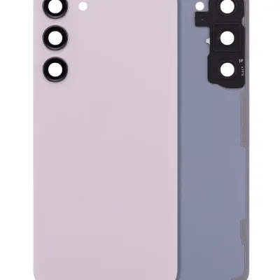 Заднє скло зі склом камери для Samsung Galaxy S23 Plus 5G (без логотипу) (Aftermarket Plus) (Lavender)