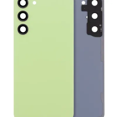 Заднє скло зі склом камери для Samsung Galaxy S23 Plus 5G (без логотипу) (Aftermarket Plus) (Lime)
