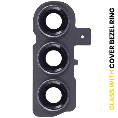 Скло камери з рамкою для Samsung Galaxy S23 5G / S23 Plus 5G (Green)