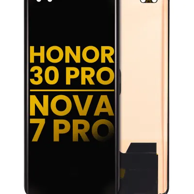 Дисплейний модуль (OLED) без рамки для Honor 30 Pro / Huawei Nova 7 Pro (Refurbished) (всі кольори)