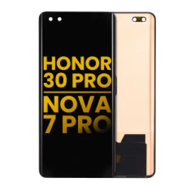 Дисплейний модуль (OLED) без рамки для Honor 30 Pro / Huawei Nova 7 Pro (Refurbished) (всі кольори)