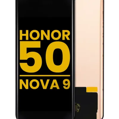 Дисплейний модуль (OLED) без рамки для Honor 50 / Huawei Nova 9 (Refurbished) (всі кольори)