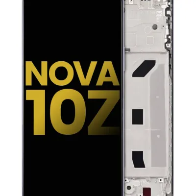 Дисплейний модуль для Huawei Nova 10Z (LCD) з рамкою (Refurbished) (Сріблястий)