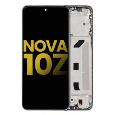 Дисплейний модуль для Huawei Nova 10Z (LCD) з рамкою (Refurbished) (Сріблястий)