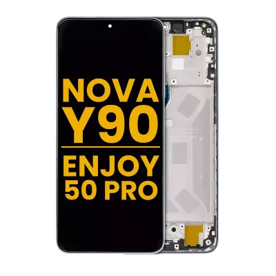 Дисплейний модуль для Huawei Nova Y90 / Enjoy 50 Pro (LCD) з рамкою (Refurbished) (Crystal Blue)