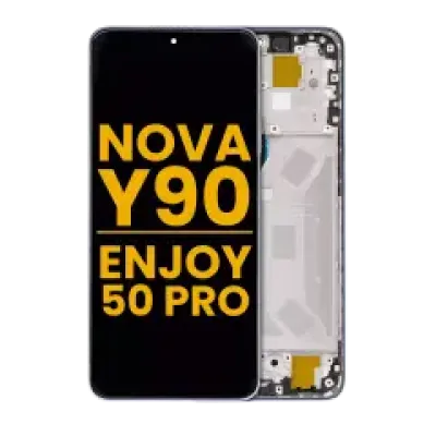Дисплейний модуль для Huawei Nova Y90 / Enjoy 50 Pro (LCD) з рамкою (Refurbished) (Crystal Blue)
