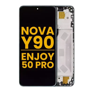 Дисплейний модуль для Huawei Nova Y90 / Enjoy 50 Pro (LCD) з рамкою (Refurbished) (Emerald Green)