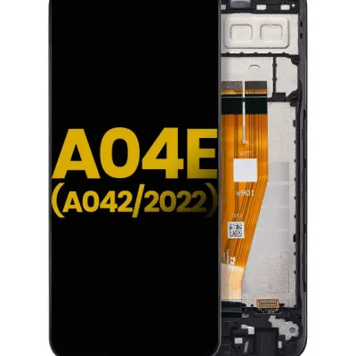 Дисплейний модуль (LCD) з рамкою для Samsung Galaxy A04E (A042 / 2022) (Refurbished) (усі кольори)