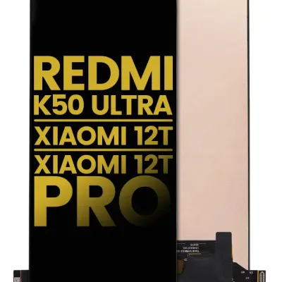 Дисплейний модуль (OLED) без рамки для Xiaomi Redmi K50 Ultra / 12T / 12T Pro (Refurbished) (Усі кольори)