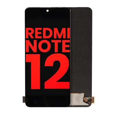 Дисплейний модуль (OLED) без рамки для Xiaomi Redmi Note 12 4G / Redmi Note 12 5G (Aftermarket Plus) (Усі кольори)