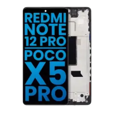 Дисплейний модуль (LCD) з рамкою для Xiaomi Redmi Note 12 Pro 5G / Redmi Note 12 Pro Speed / Xiaomi Poco X5 Pro (Aftermarket: Incell) (усі кольори)