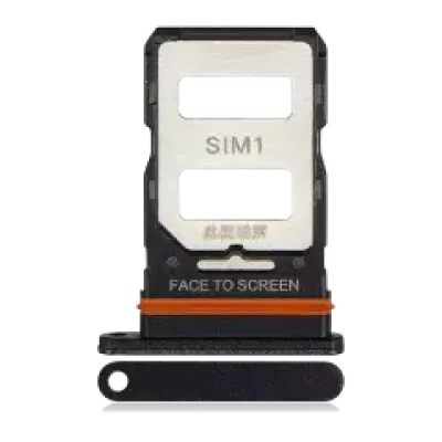 Лоток SIM для Xiaomi Redmi Note 12 Pro Plus (Obsidian Black)