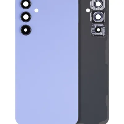 Задня кришка зі склом камери для Samsung Galaxy A54 5G (A546 / 2023) (Aftermarket Plus) (фіолетовий)