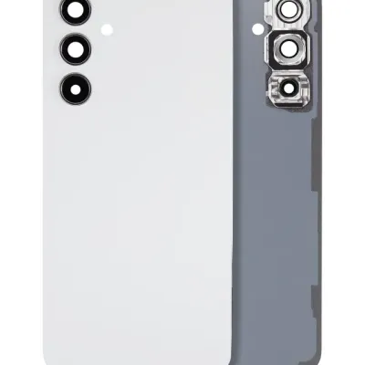 Задня кришка зі склом камери для Samsung Galaxy A54 5G (A546 / 2023) (Aftermarket Plus) (білий)