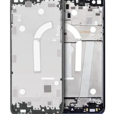 Рамка середньої частини для Motorola Moto One 5G (XT2075-1 / XT2075-2 / 2020) (AT&T) (Genuine OEM) (Prussian Blue)