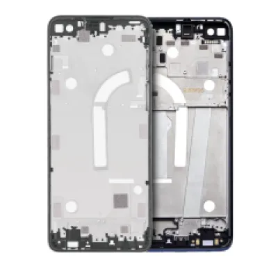 Рамка середньої частини для Motorola Moto One 5G (XT2075-1 / XT2075-2 / 2020) (AT&T) (Genuine OEM) (Prussian Blue)