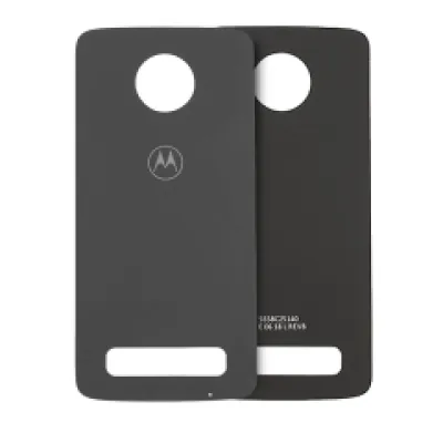 Задня кришка для Motorola Moto Z3 Play (XT1929 / 2018) (Genuine OEM) (чорний)