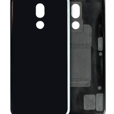 Задня кришка зі скла для LG Stylo 5 (Genuine OEM) (Чорний)