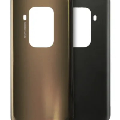 Back cover Glass For Motorola Moto One Zoom (XT2010-1 / 2019) (Genuine OEM) (Gold)