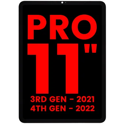 Дисплейний модуль з тачскріном для iPad Pro 11" 3rd Gen (2021) / Pro 11" 4th Gen (2022) (Aftermarket Plus) (всі кольори)
