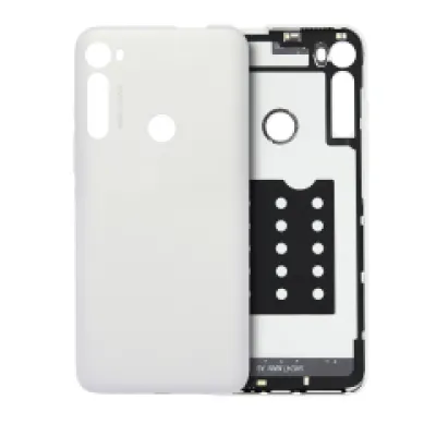 Задня кришка для Motorola One Fusion Plus (XT2067 / 2020) (Genuine OEM) (Moonlight White)