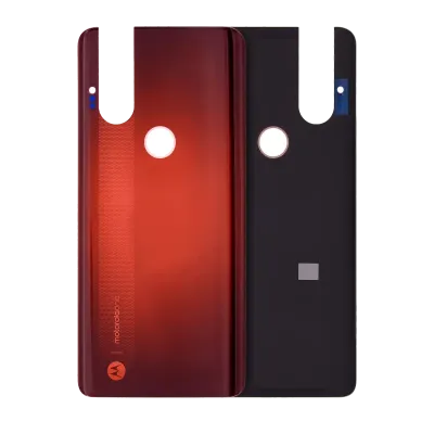 Back cover Glass For Motorola One Hyper (XT2027-1 / 2020) (Genuine OEM) (Red)