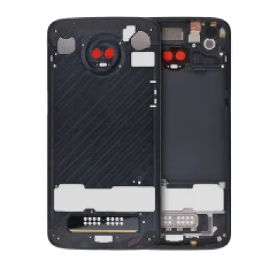 Середня рамка для Motorola Moto Z3 Play (XT1929 / 2018) (Genuine OEM) (чорний)