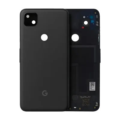 Back cover Glass Assembly For Google Pixel 4a 5G (Genuine OEM) (Just Black)
