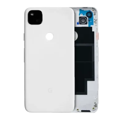 Back cover Glass Assembly For Google Pixel 4a 5G (Genuine OEM) (Clearly White)
