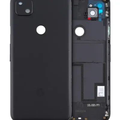 Back cover Glass Assembly For Google Pixel 4a (Genuine OEM) (Just Black)
