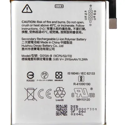 Акумулятор для Google Pixel 3 (G013A-B) (Genuine OEM)
